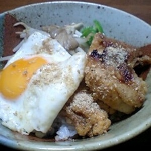 鶏胸肉のから揚げ丼